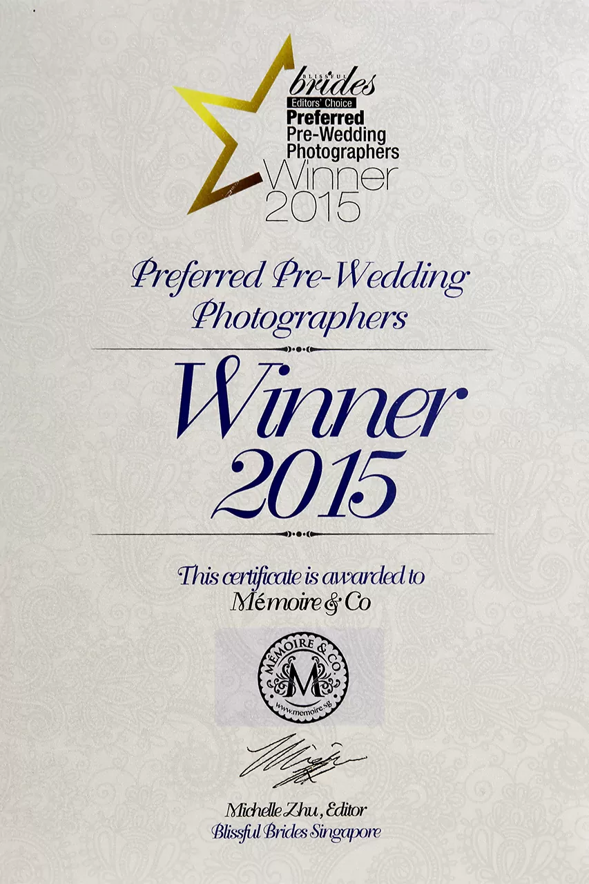 Wedding Pre wedding photoshoot winner 2015