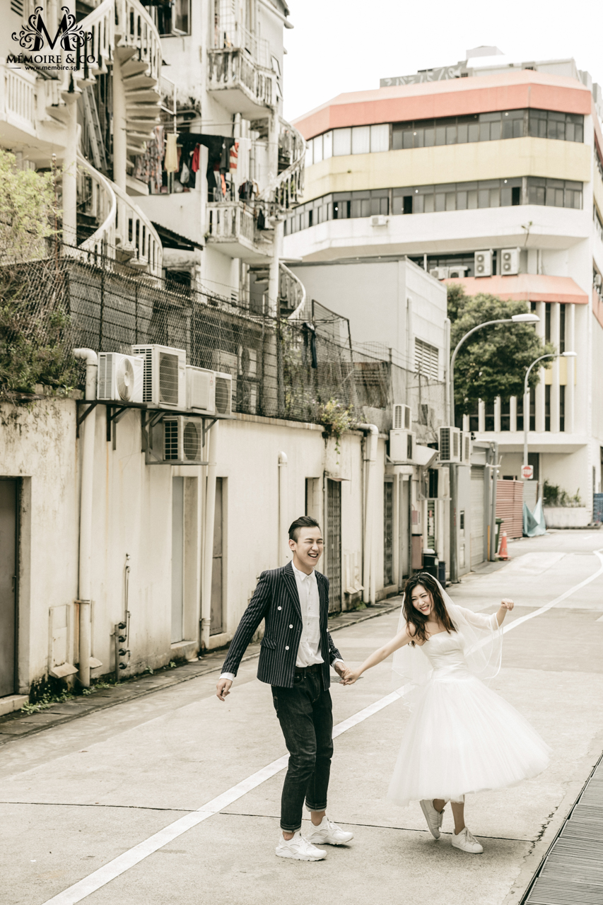 couple pre wedding photoshoot Singapore