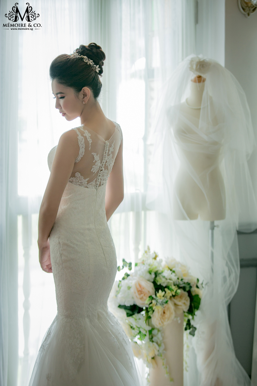 Singapore wedding bridal photography