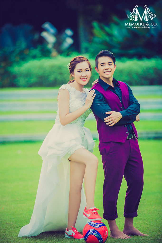 Singapore Malcom Pow & Evelyn Teo Jingwen photoshoot