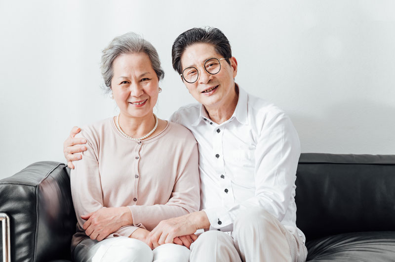 Grandmother and Grandfather photoshoot