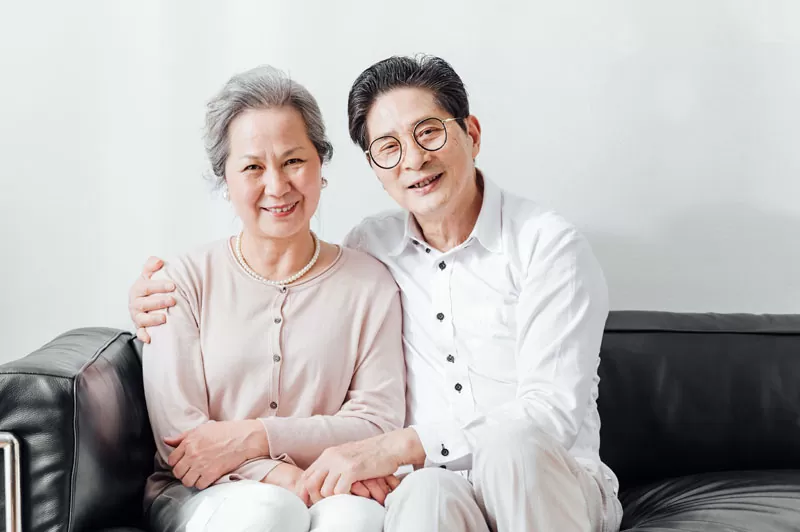 Grandmother and Grandfather photoshoot