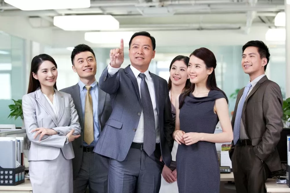 candid leadership photoshoot