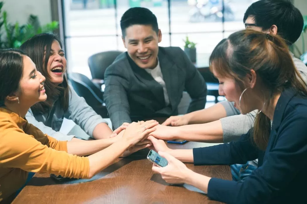 team corporate photoshoot